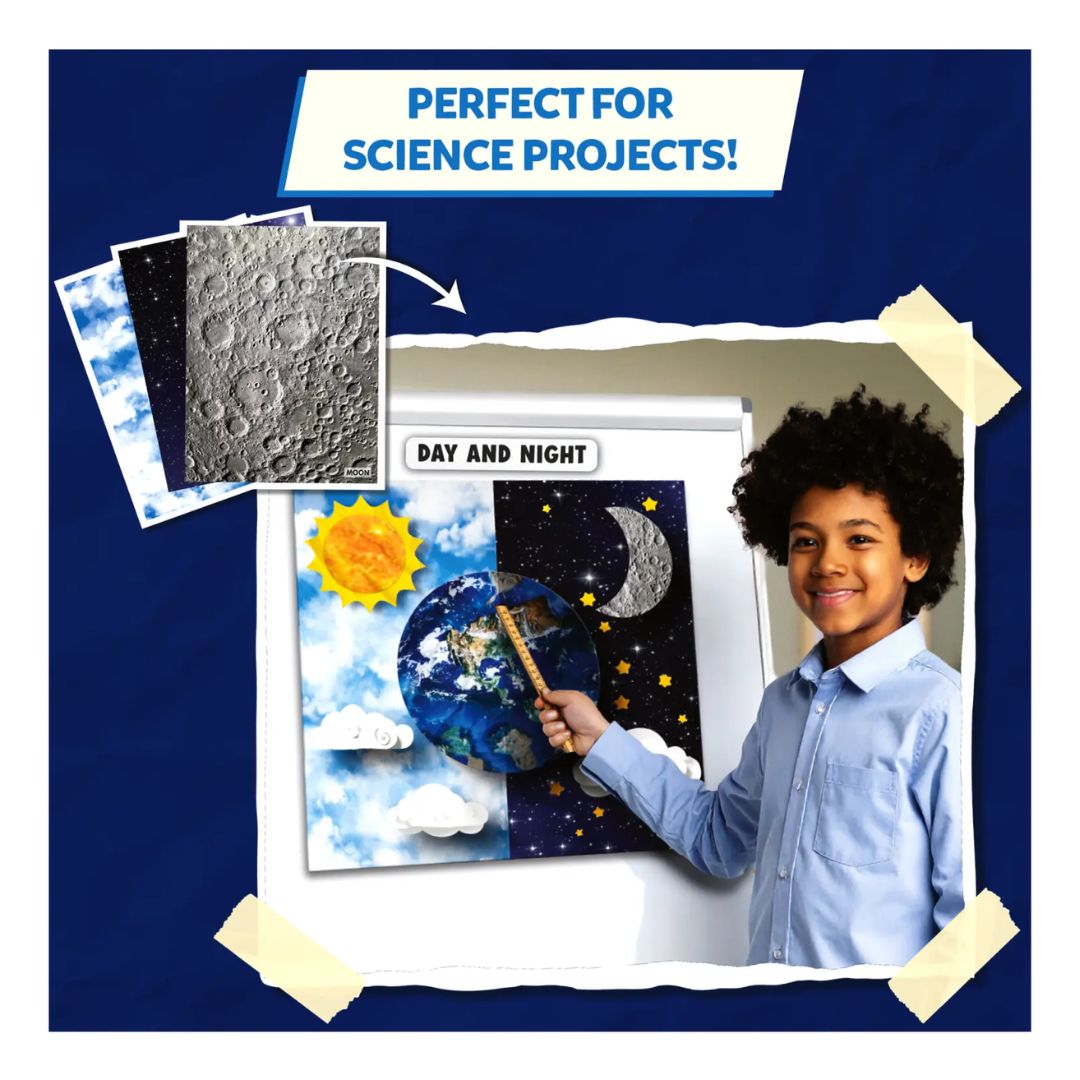 Skillmatics: Clever Prints: Outer Space - Construction Paper - 120 Sheets