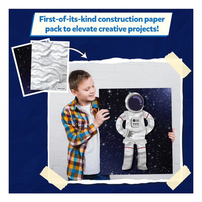 Skillmatics: Clever Prints: Outer Space - Construction Paper - 120 Sheets