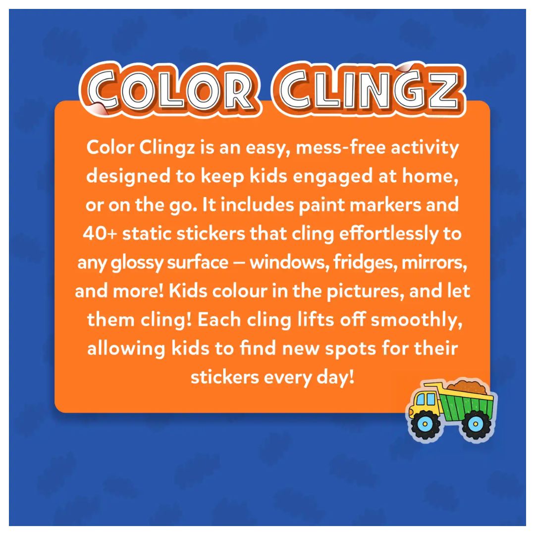 Skillmatics: Color Clingz: Cars, Sports, Dinos & More! - Mess-Free Reu ...