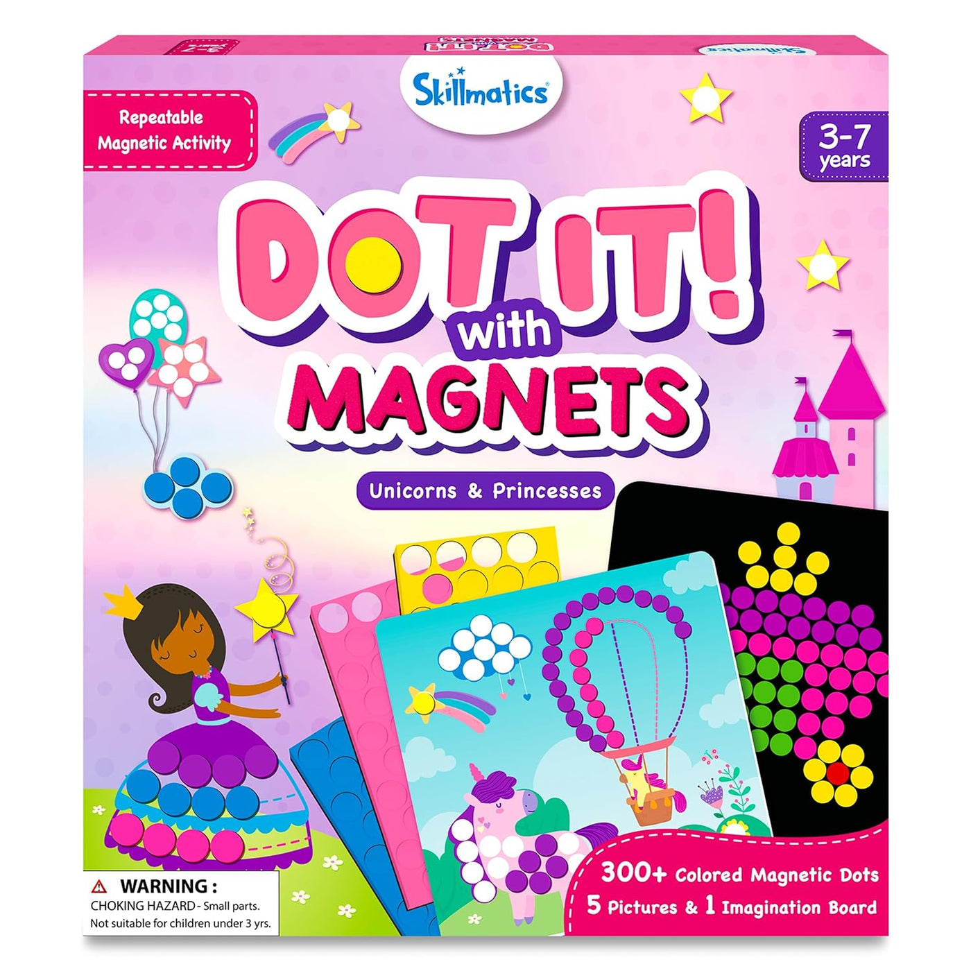 Skillmatics Dot It with Magnets - Unicorns & Princesses