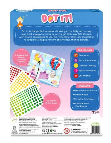 Skillmatics Dot it! - Unicorns & Princesses