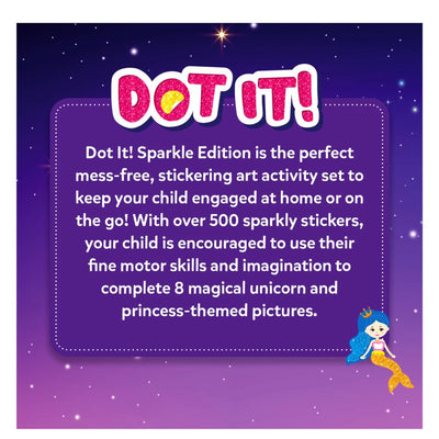 Skillmatics: Dot it! Sparkle Edition - Unicorns & Princesses