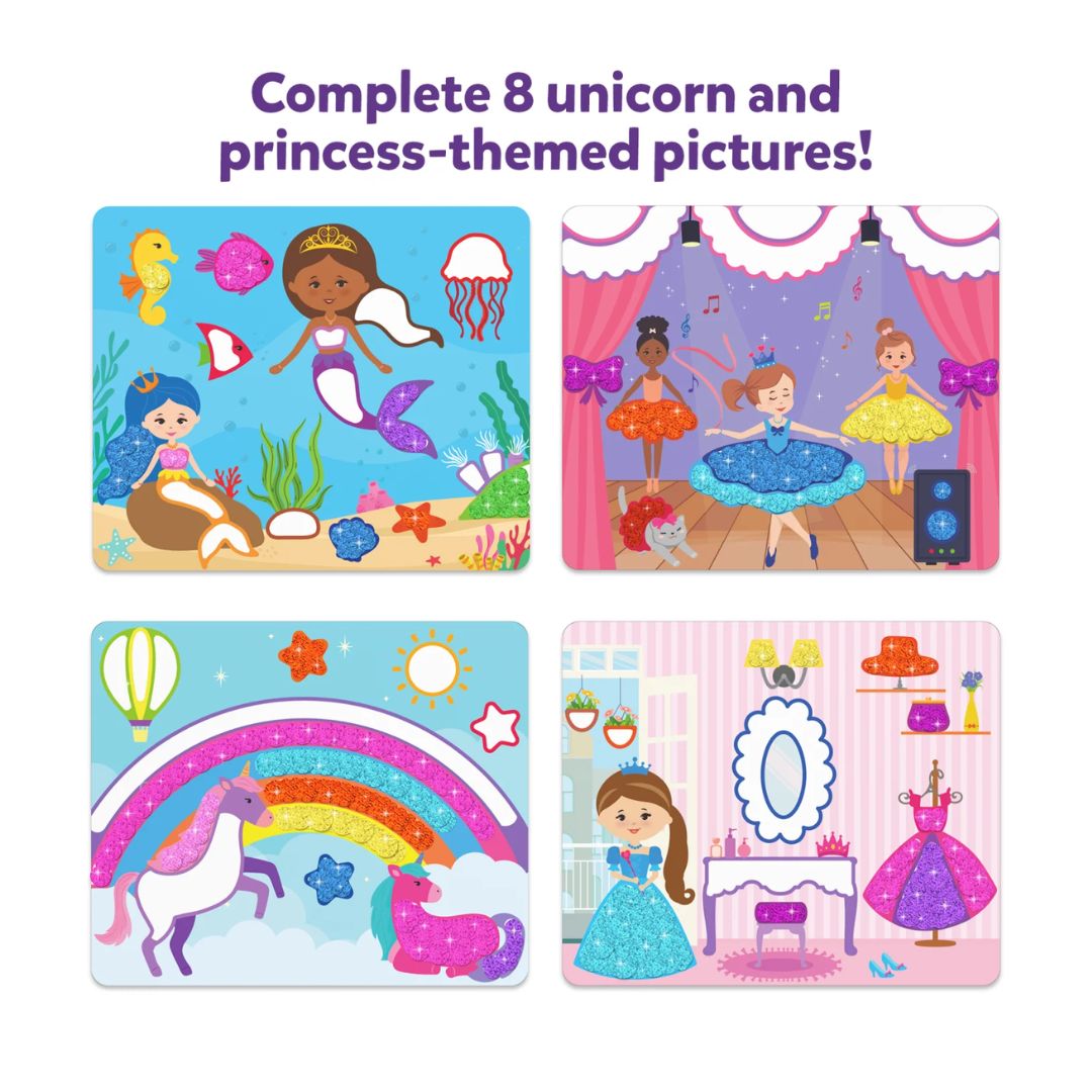 Skillmatics: Dot it! Sparkle Edition - Unicorns & Princesses