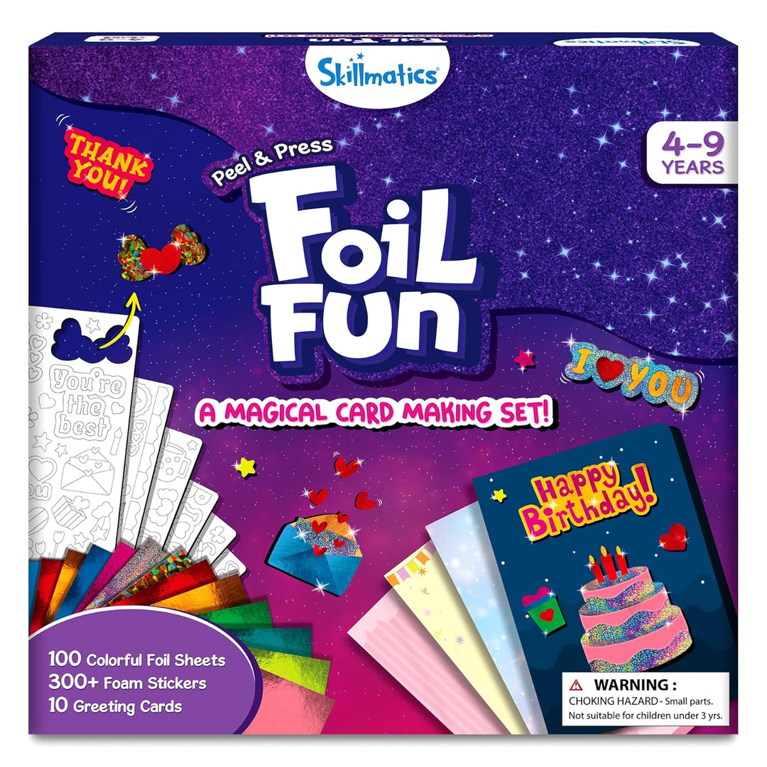 Skillmatics: Foil Fun- A Magical Card Making Kit – Krazy Caterpillar