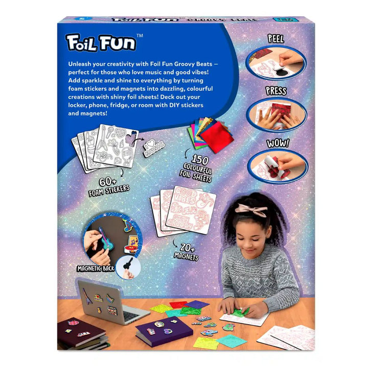 Skilmatics: Foil Fun - Groovy Beats - No Mess Magnetic Art Kit