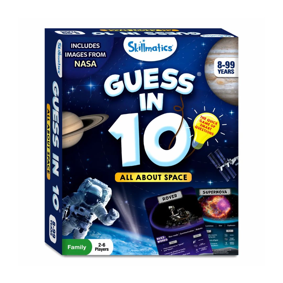 Skilmatics: Guess in 10 - All About Space | Trivia Card Game