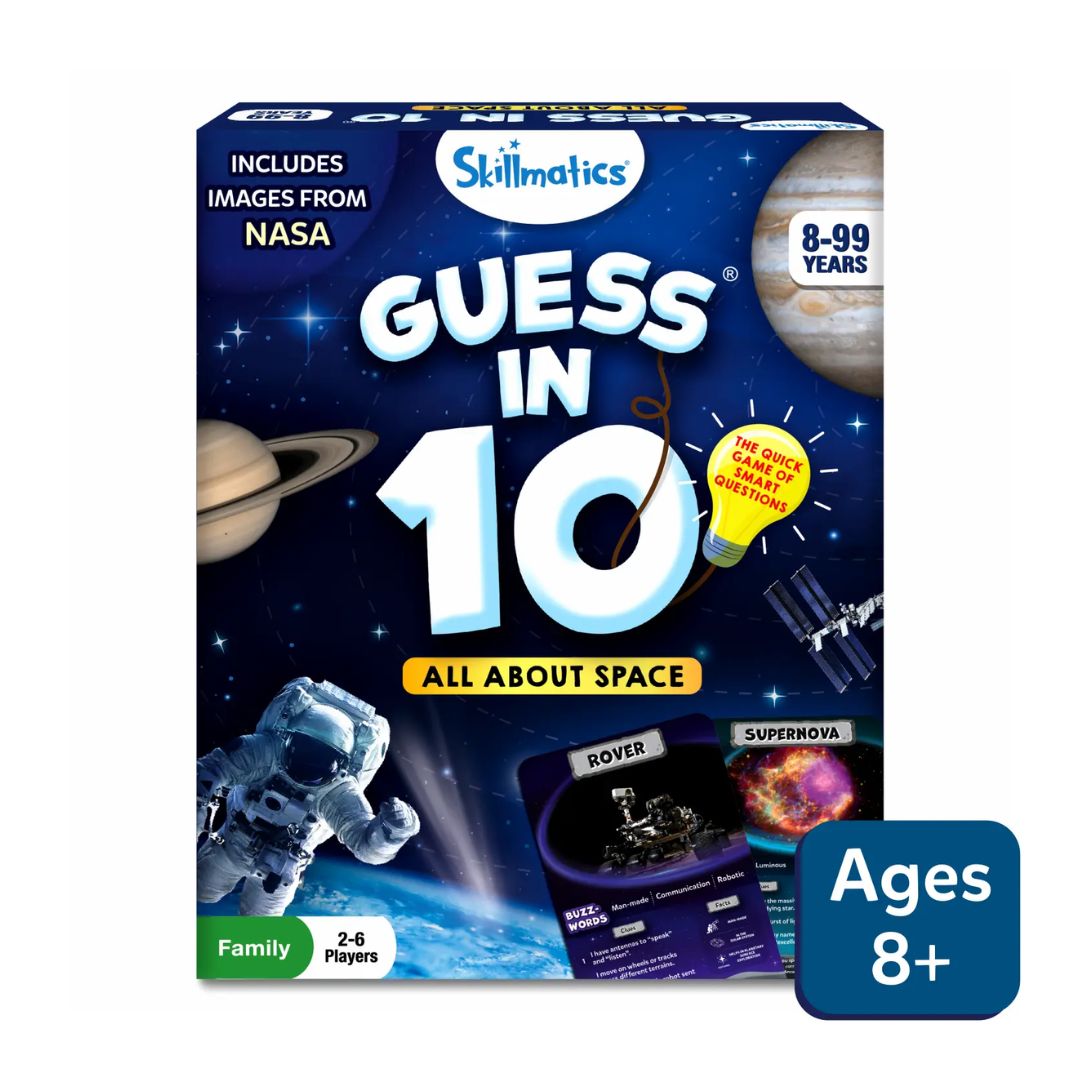 Skilmatics: Guess in 10 - All About Space | Trivia Card Game
