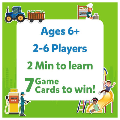 Skillmatics: Guess in 10 - All Around The Town | Trivia Card Game