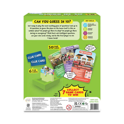 Skillmatics: Guess in 10 - All Around The Town | Trivia Card Game