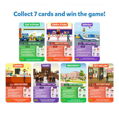 Skillmatics: Guess in 10 - All Around The Town | Trivia Card Game