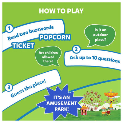 Skillmatics: Guess in 10 - All Around The Town | Trivia Card Game