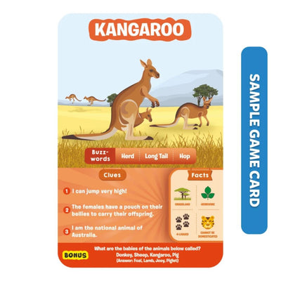 Skillmatics: Guess in 10 - Animal Kingdom | Trivia Card Game