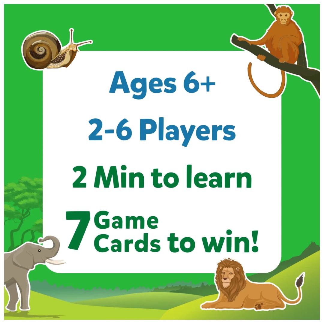Skillmatics: Guess in 10 - Animal Kingdom | Trivia Card Game