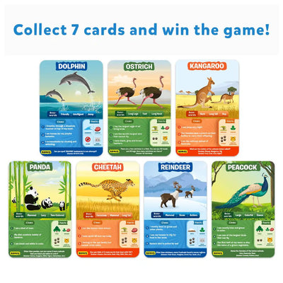 Skillmatics: Guess in 10 - Animal Kingdom | Trivia Card Game