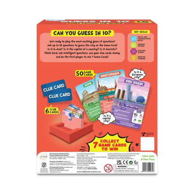 Skillmatics: Guess in 10 - Cities Around The World | Trivia Card Game