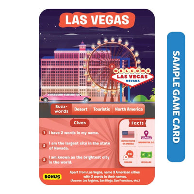 Skillmatics: Guess in 10 - Cities Around The World | Trivia Card Game