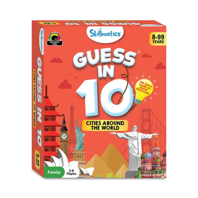 Skillmatics: Guess in 10 - Cities Around The World | Trivia Card Game