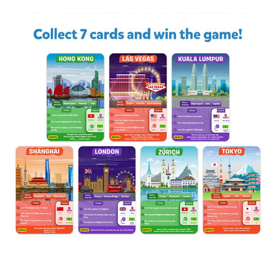 Skillmatics: Guess in 10 - Cities Around The World | Trivia Card Game