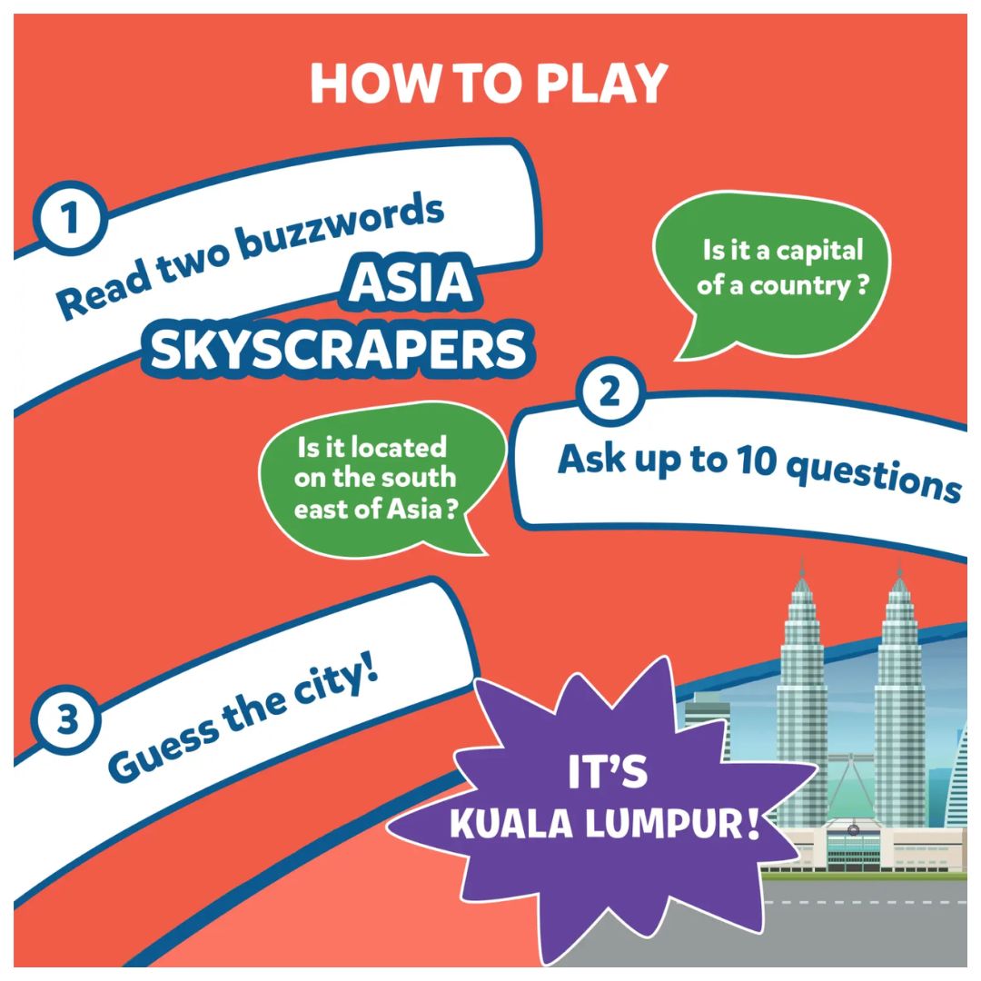 Skillmatics: Guess in 10 - Cities Around The World | Trivia Card Game