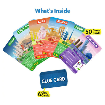 Skillmatics: Guess in 10 - Cities Around The World | Trivia Card Game