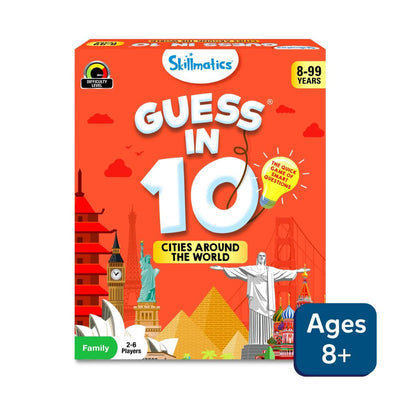 Skillmatics: Guess in 10 - Cities Around The World | Trivia Card Game