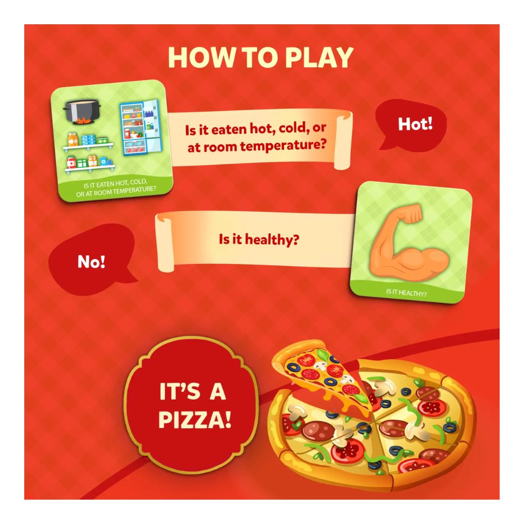 Skillmatics: Guess in 10 Junior - Food We Eat! Trivia card game