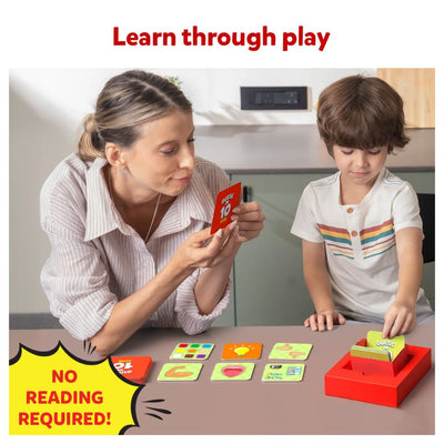 Skillmatics: Guess in 10 Junior - Food We Eat! Trivia card game