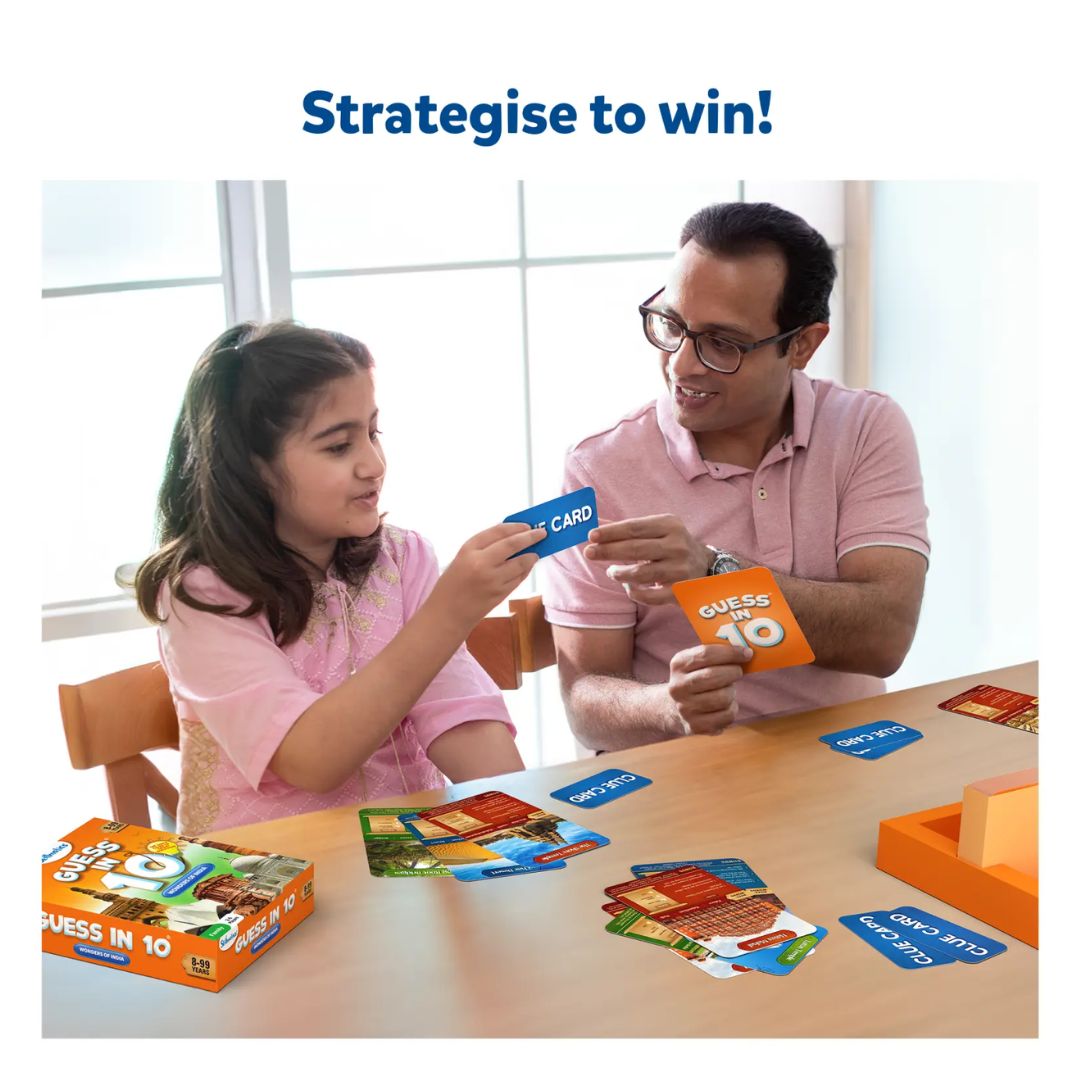 Skillmatics: Guess in 10: Wonders of India | Trivia Card Game
