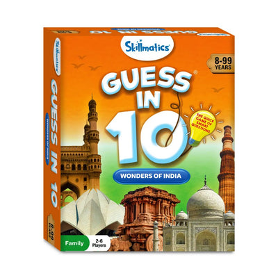Skillmatics: Guess in 10: Wonders of India | Trivia Card Game
