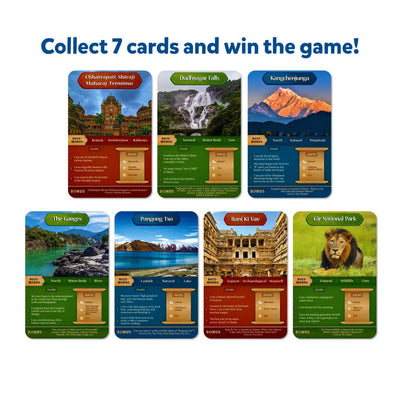 Skillmatics: Guess in 10: Wonders of India | Trivia Card Game