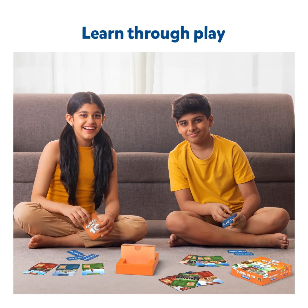Skillmatics: Guess in 10: Wonders of India | Trivia Card Game