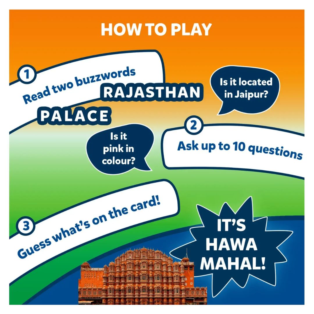 Skillmatics: Guess in 10: Wonders of India | Trivia Card Game