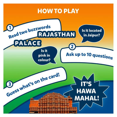 Skillmatics: Guess in 10: Wonders of India | Trivia Card Game