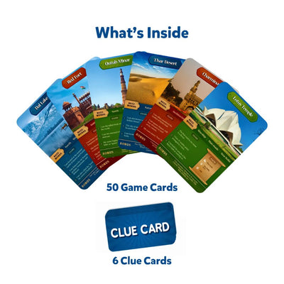 Skillmatics: Guess in 10: Wonders of India | Trivia Card Game