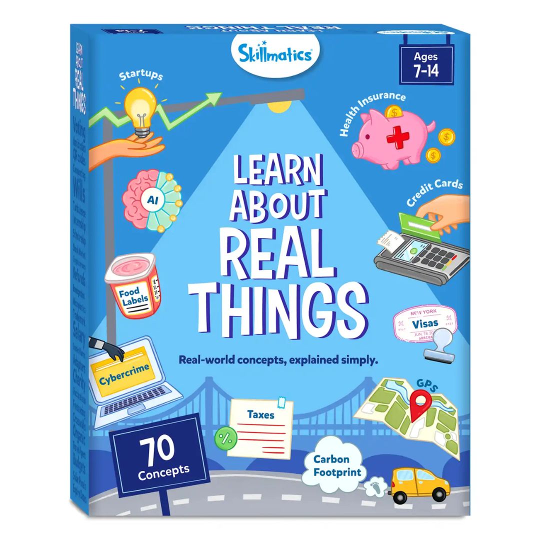 Skillmatics: Learn About Real Things - Learning Flashcards – Krazy ...