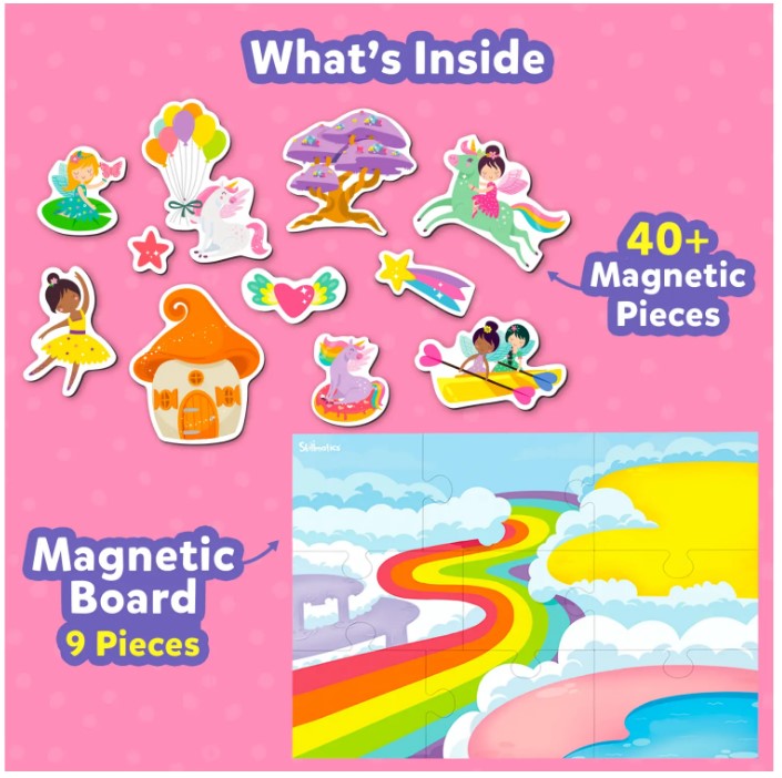 Skillmatics Magnetopia - Princess & Unicorn Land!