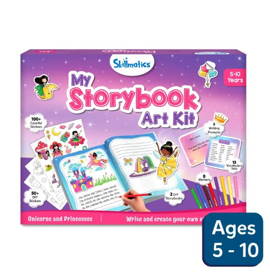 Skillmatics My Storybook Art Kit: Unicorn And Princesses