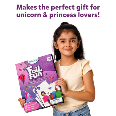 Skillmatics Peel & Press Foil Fun: Unicorns & Princesses