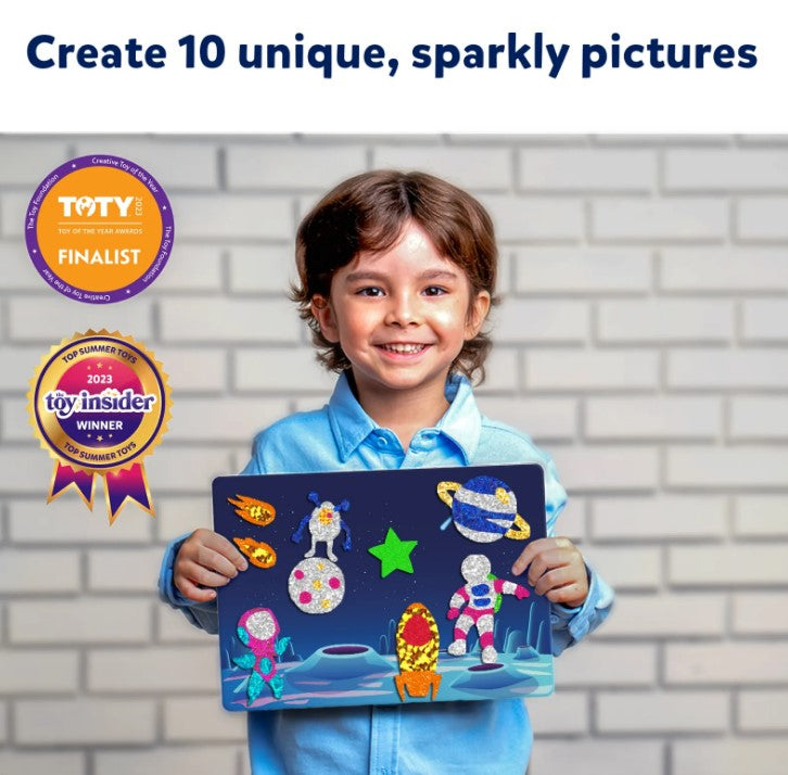 Skillmatics Foil Fun: Up In Space Art Kit