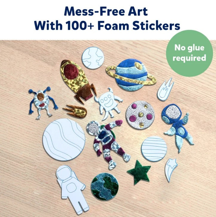 Skillmatics Foil Fun: Up In Space Art Kit