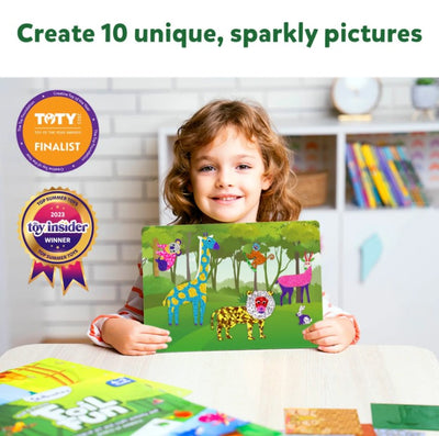 Skillmatics Foil Fun: World Of Animals Art Kit