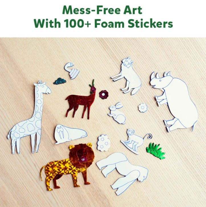 Skillmatics Foil Fun: World Of Animals Art Kit