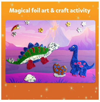 Skillmatics Foil Fun: World Of Dinosaurs Art Kit