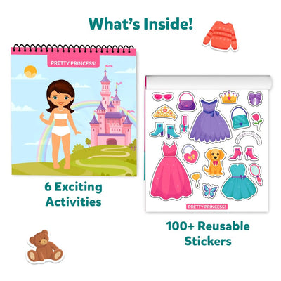 Skillmatics: Peelies - Dress Up! Reusable Sticker Activity Book