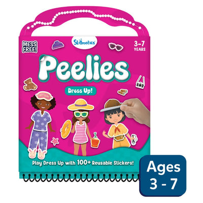 Skillmatics: Peelies - Dress Up! Reusable Sticker Activity Book