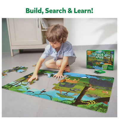 Skillmatics: Piece & Play - Amazing Animals | Floor Puzzle & Game