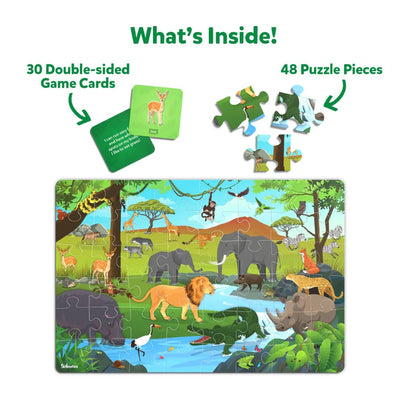 Skillmatics: Piece & Play - Amazing Animals | Floor Puzzle & Game