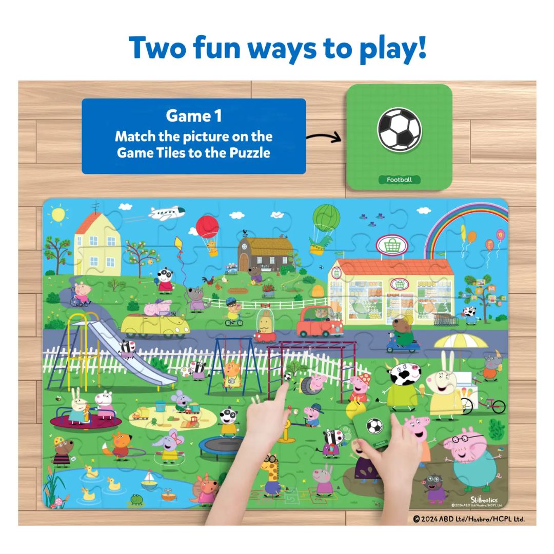 Skillmatics: Piece & Play - Peppa Pig | Floor Puzzle & Game
