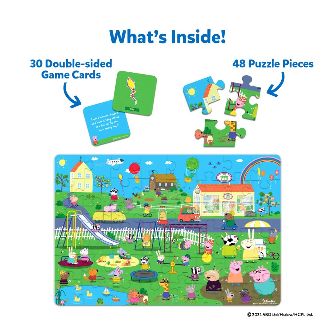Skillmatics: Piece & Play - Peppa Pig | Floor Puzzle & Game