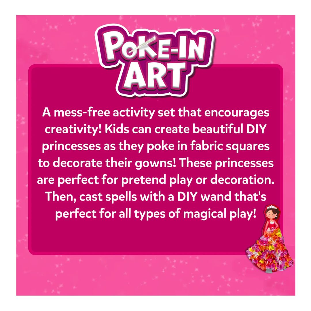 Skillmatics: Poke-in Art - Magical Princesses | No Mess Art for Kids